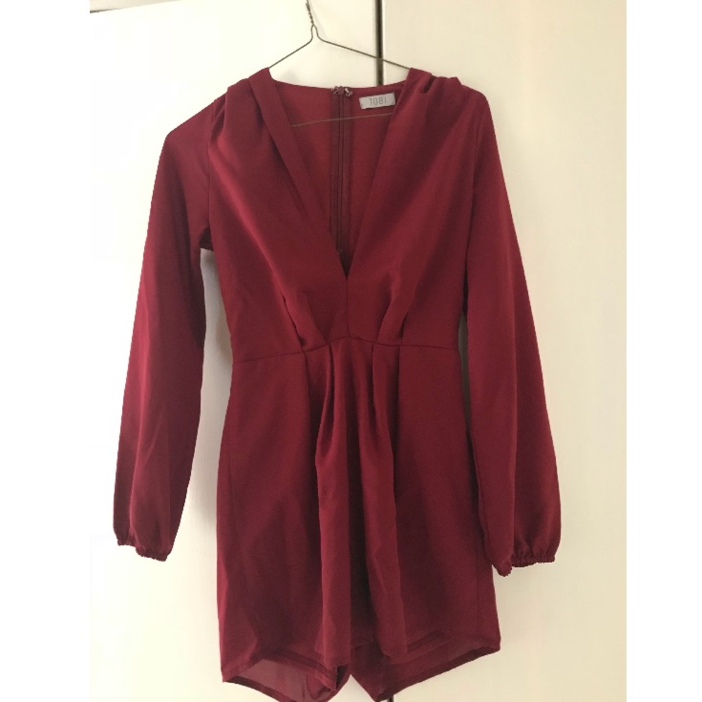 Tobi long sleeve romper